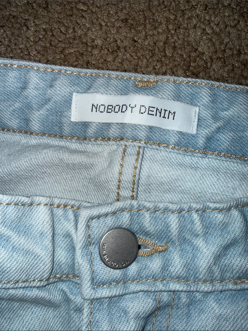 Nobody Denim, Phoebe low rise Relaxed Light Wash Jeans NWT 28 - Picture 2 of 9